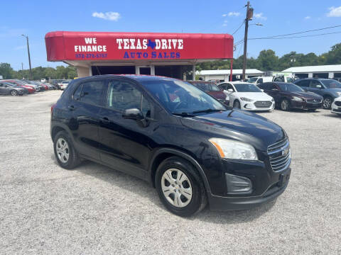 2016 Chevrolet Trax for sale at Texas Drive LLC in Garland TX