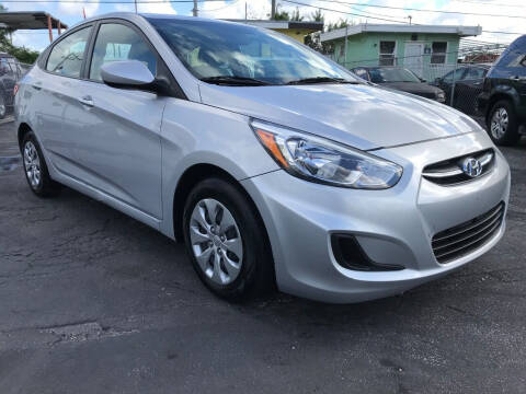 2017 Hyundai Accent for sale at MIAMI AUTO LIQUIDATORS in Miami FL