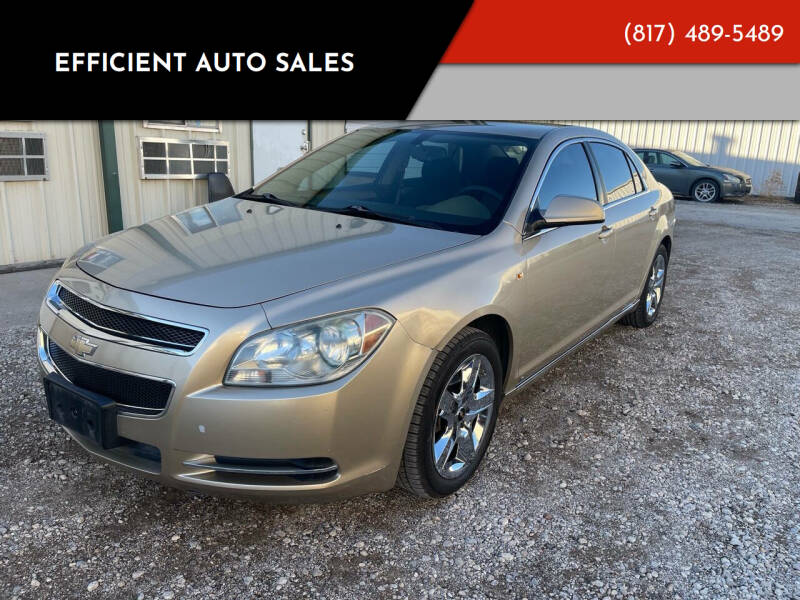 2008 Chevrolet Malibu for sale at Efficient Auto Sales in Crowley TX