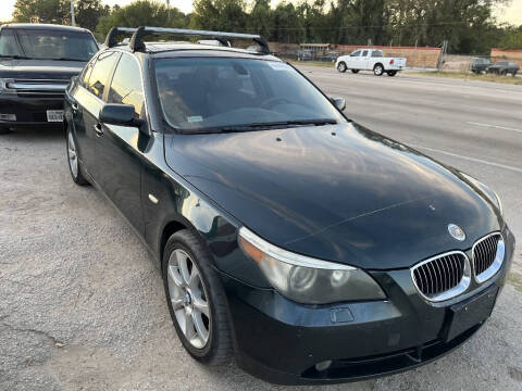 2007 BMW 5 Series for sale at SCOTT HARRISON MOTOR CO in Houston TX