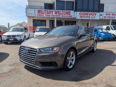 2015 Audi A3 for sale at Convoy Motors LLC in National City CA