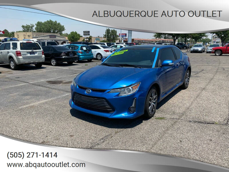 2015 Scion tC for sale at ALBUQUERQUE AUTO OUTLET in Albuquerque NM