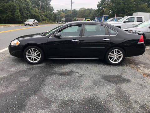 2013 Chevrolet Impala for sale at Perrys Auto Sales & SVC in Northbridge MA