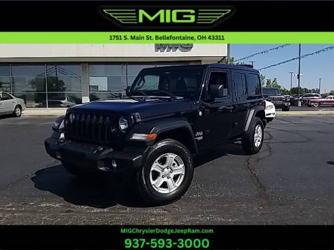 2021 Jeep Wrangler Unlimited for sale at MIG Chrysler Dodge Jeep Ram in Bellefontaine OH