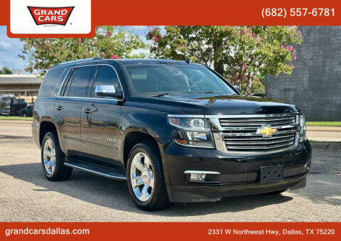 2015 Chevrolet Tahoe for sale at GRAND CARS in Dallas TX