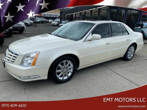 2011 Cadillac DTS for sale at EMT MOTORS LLC in Portland OR