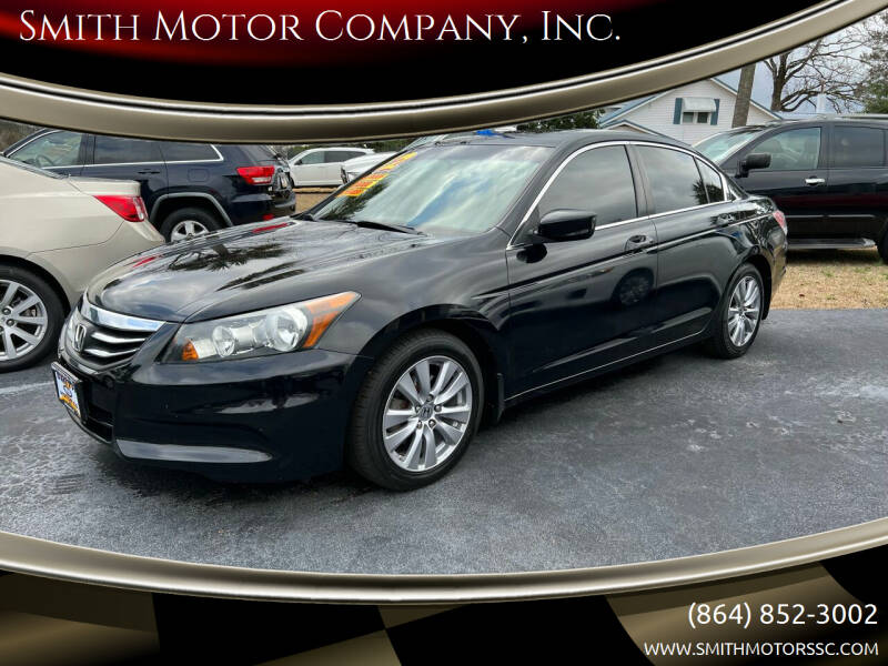 2012 Honda Accord for sale at Smith Motor Company, Inc. in Mc Cormick SC
