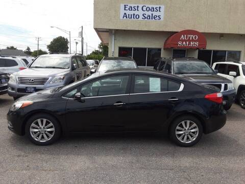 2014 Kia Forte for sale at East Coast Auto Sales llc in Virginia Beach VA