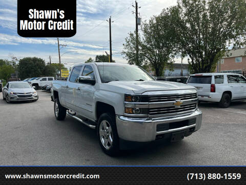 2015 Chevrolet Silverado 2500HD for sale at Shawn's Motor Credit in Houston TX