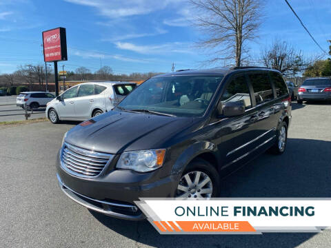 2016 Chrysler Town and Country for sale at Metro Motors NC in Indian Trail NC
