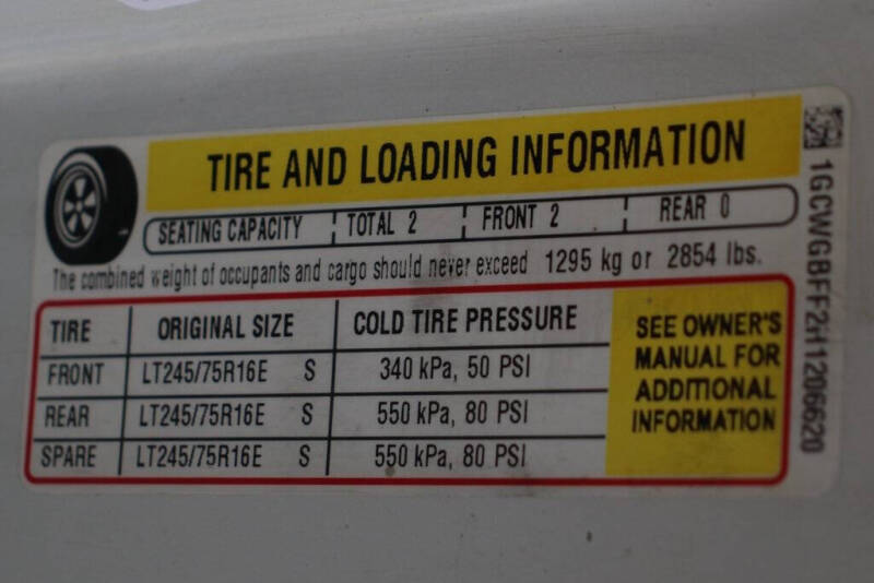 2017 Chevrolet Express 2500