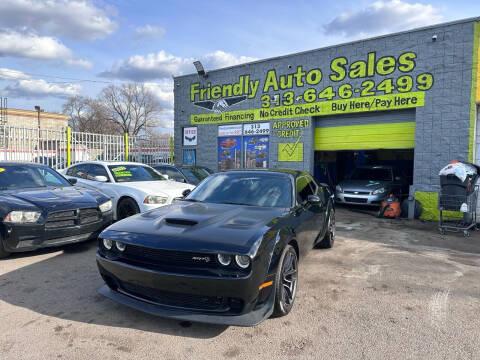 2019 Dodge Challenger for sale at Friendly Auto Sales in Detroit MI