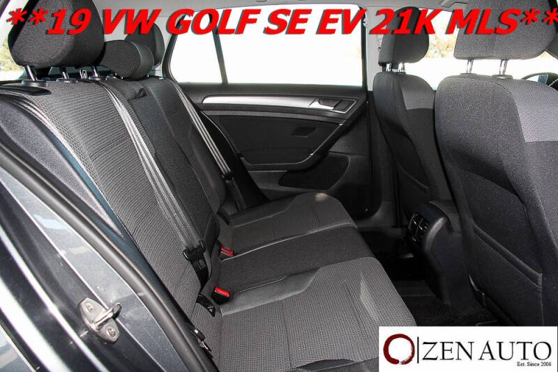 2019 Volkswagen e-Golf SE