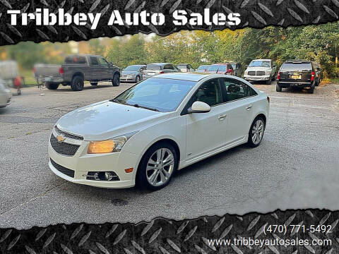 2011 Chevrolet Cruze for sale at Tribbey Auto Sales in Stockbridge GA