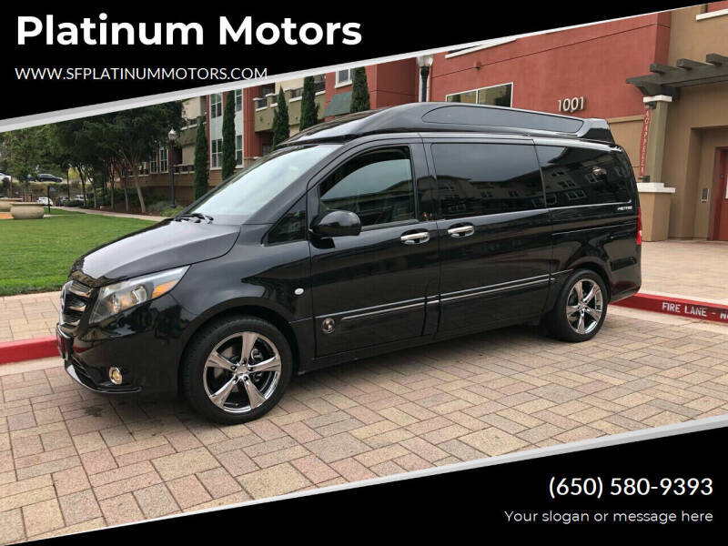 2016 Mercedes-Benz Metris for sale at Platinum Motors in San Bruno CA