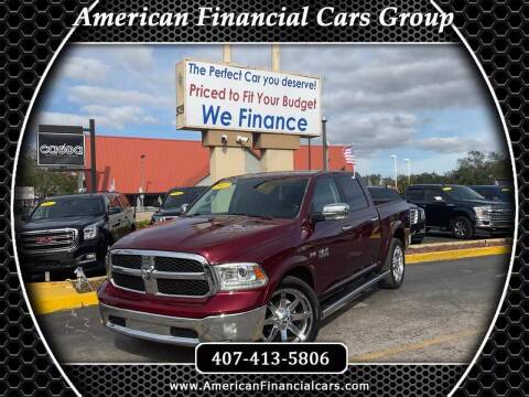 2017 RAM 1500 for sale at American Financial Cars in Orlando FL
