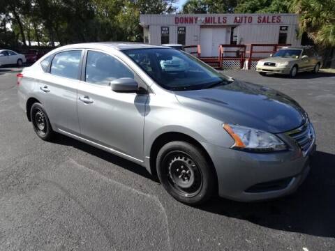 2014 Nissan Sentra for sale at DONNY MILLS AUTO SALES in Largo FL