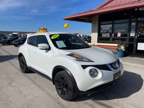 2016 Nissan JUKE for sale at Any Cars Inc in Grand Prairie TX