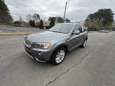 2012 BMW X3 for sale at Global Imports of Dalton LLC in Dalton GA