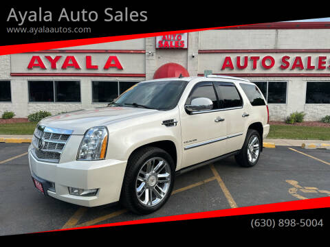 2011 Cadillac Escalade for sale at Ayala Auto Sales in Aurora IL