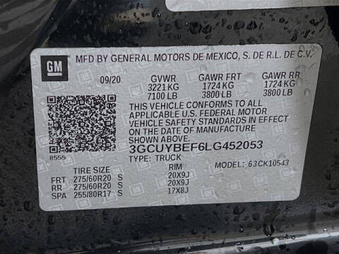 2020 Chevrolet Silverado 1500