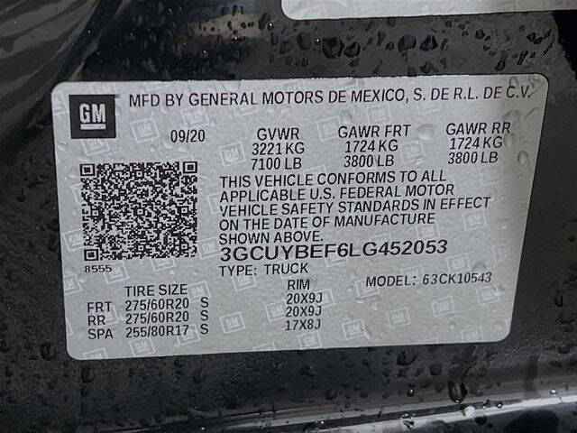 2020 Chevrolet Silverado 1500