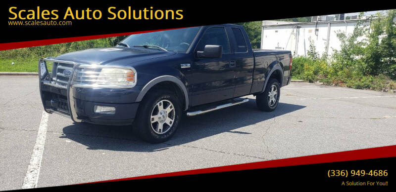 2005 Ford F-150 for sale at Scales Auto Solutions in Madison NC