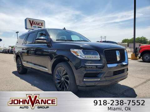 2021 Lincoln Navigator L for sale at Vance Fleet Services in Guthrie OK