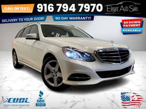 2014 Mercedes-Benz E-Class for sale at Elegant Auto Sales in Rancho Cordova CA