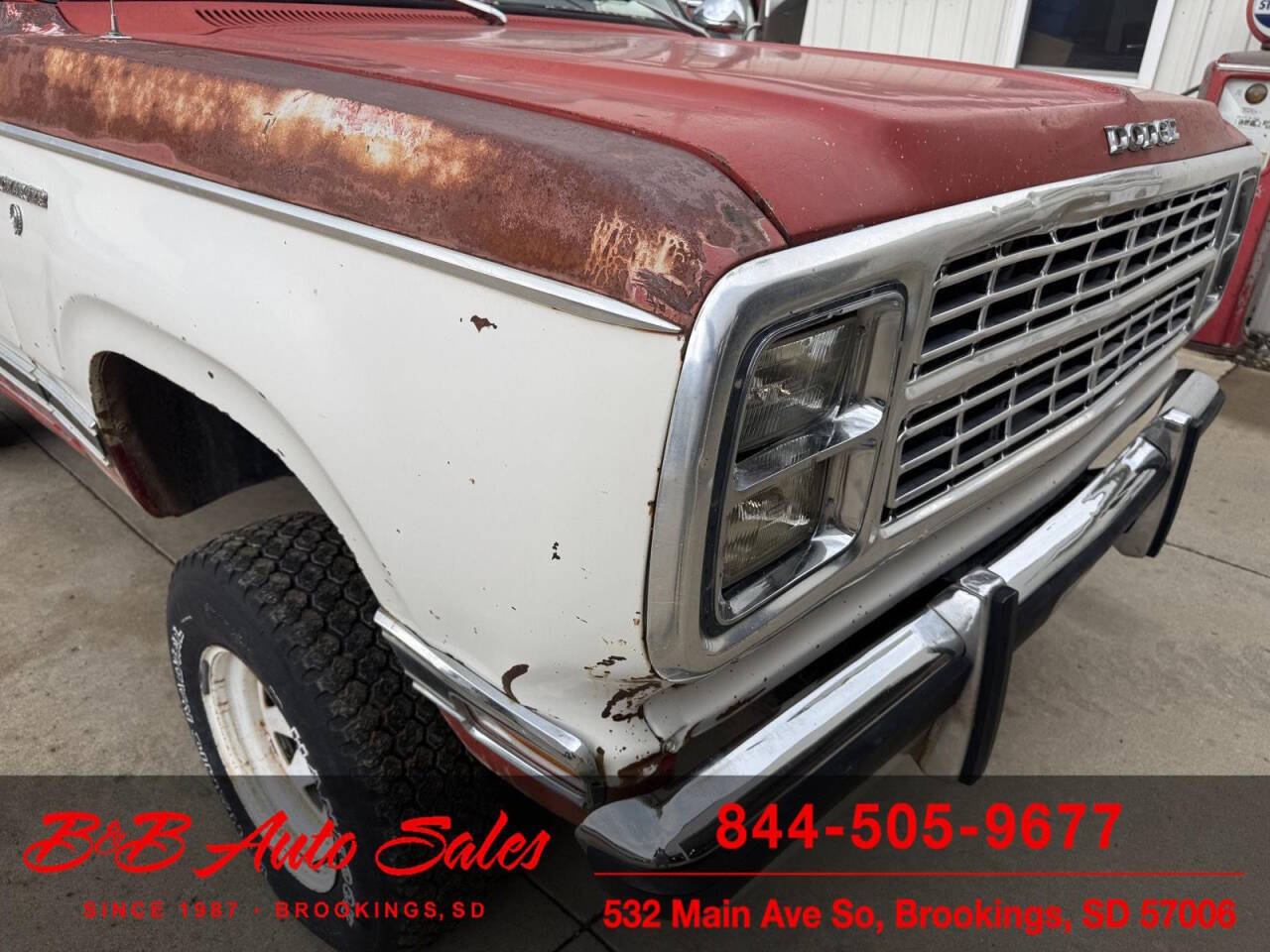 1979 Dodge Ramcharger 39