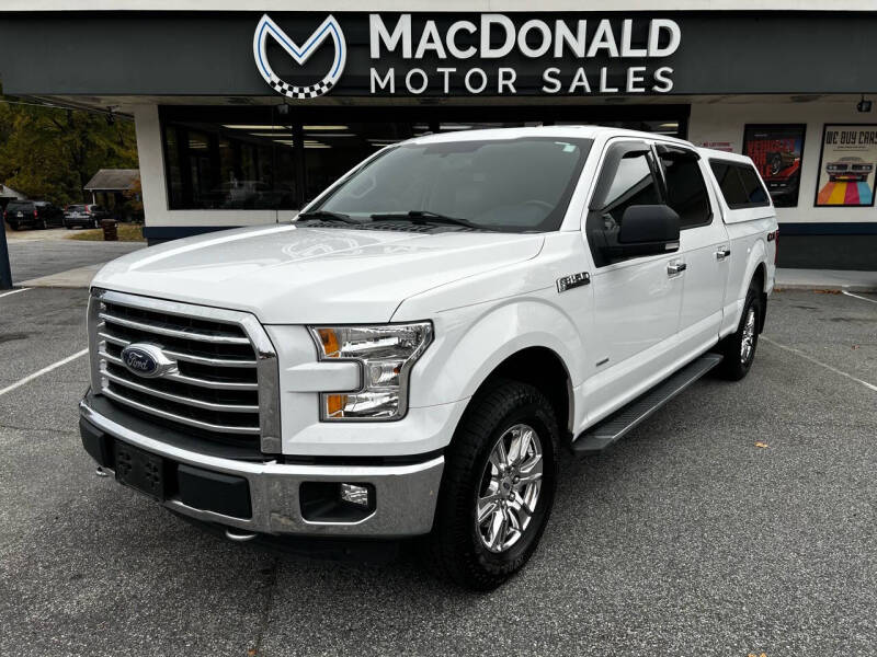 2016 Ford F-150 for sale at MacDonald Motor Sales in High Point NC