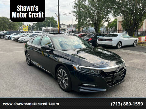 2020 Honda Accord Hybrid for sale at Shawn's Motor Credit in Houston TX
