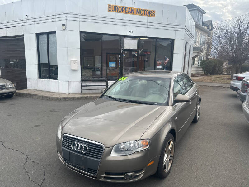 2006 Audi A4 for sale at European Motors in West Hartford CT