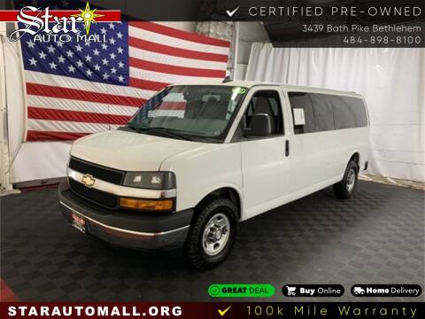 2018 Chevrolet Express Passenger for sale at STAR AUTO MALL 512 in Bethlehem PA