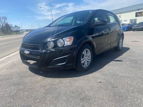 2016 Chevrolet Sonic for sale at BELOW BOOK AUTO SALES in Idaho Falls ID