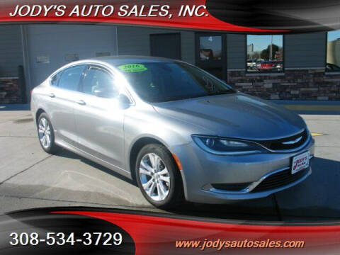 2016 Chrysler 200 for sale at Jody's Auto Sales in North Platte NE