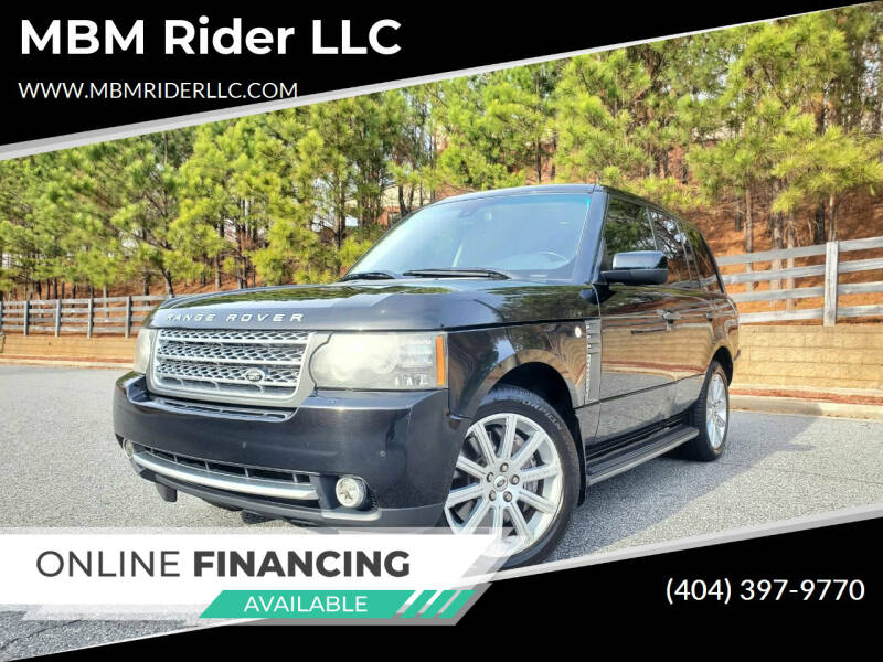 2010 Land Rover Range Rover for sale at MBM Rider LLC in Alpharetta GA