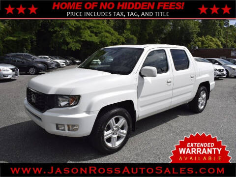 2014 Honda Ridgeline for sale at Jason Ross Auto Sales in Burlington NC