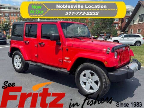 2012 Jeep Wrangler Unlimited for sale at Fritz in Noblesville in Noblesville IN