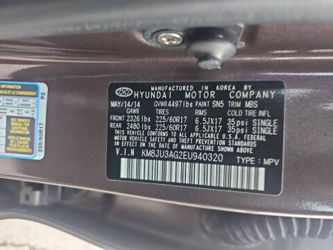 2014 Hyundai Tucson SE