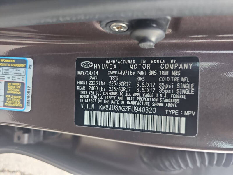 2014 Hyundai Tucson SE