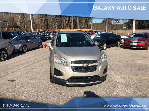 2016 Chevrolet Trax for sale at Galaxy Auto Sale in Fuquay Varina NC