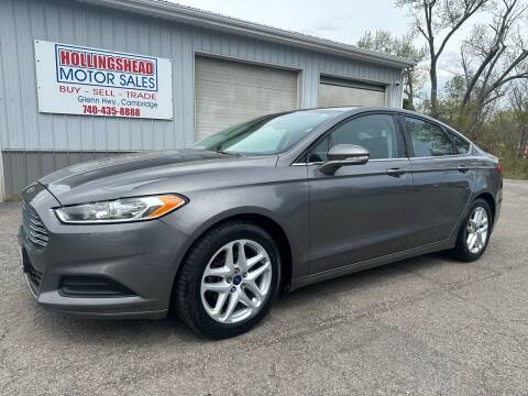 2014 Ford Fusion for sale at HOLLINGSHEAD MOTOR SALES in Cambridge OH