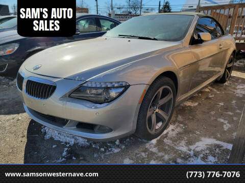 2008 BMW 6 Series for sale at SAM'S AUTO SALES in Chicago IL