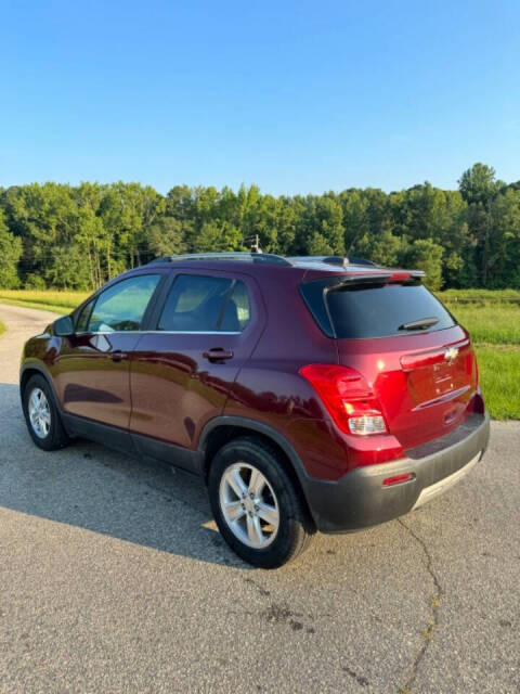 2016 Chevrolet Trax for sale at Hanks Auto Sales in Coats, NC