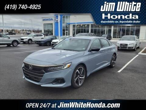 2022 Honda Accord for sale at The Credit Miracle Network Team at Jim White Honda in Maumee OH