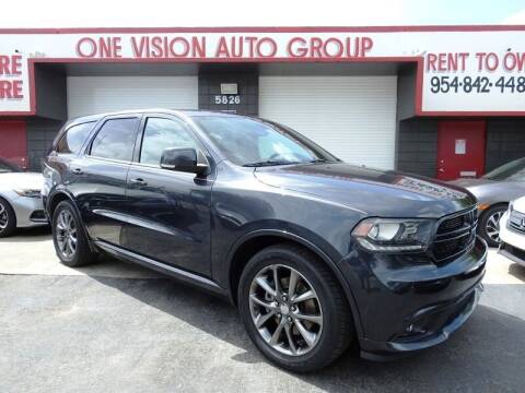 2014 Dodge Durango for sale at One Vision Auto in Hollywood FL