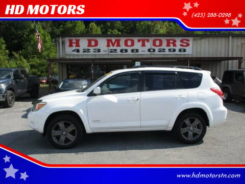 2008 Toyota RAV4 for sale at HD MOTORS in Kingsport TN