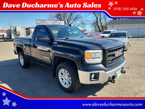 2015 GMC Sierra 1500 for sale at Dave Ducharme's Auto Sales in Lowell MA