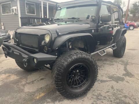 2017 Jeep Wrangler Unlimited for sale at Georgia Car Shop in Marietta GA